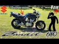 "Test" 34ch pour 220kg "Suzuki Bandit 600 de 1997"