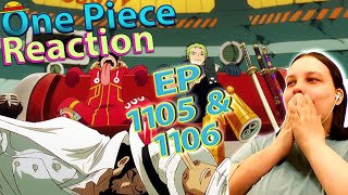 One Piece Reaction Episode 1105 & 1106 Vivi is OK!