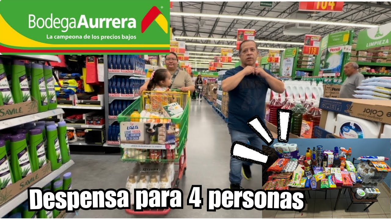 ✅Despensa Bimestral en bodega Aurrerá 🛒 Productos y precios 