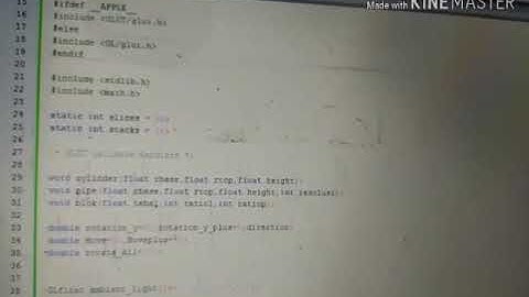 Membuat pensil dengan OpenGL dalam bentuk 2D | Kelompok 3