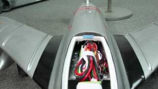 RCLander Mig 17 with rotating main gear AB video.wmv