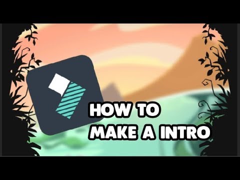 How to Make A Aj Intro In wondershare Filmora - YouTube