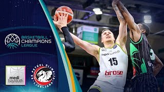 medi Bayreuth v Petrol Olimpija - Highlights - Basketball Champions League 2018