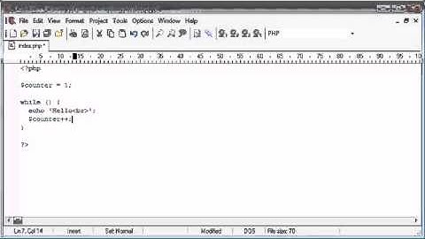 Beginner PHP Tutorial   25   while Loop