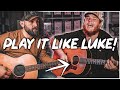 How To Play &quot;Tomorrow Me&quot; LIKE LUKE COMBS!