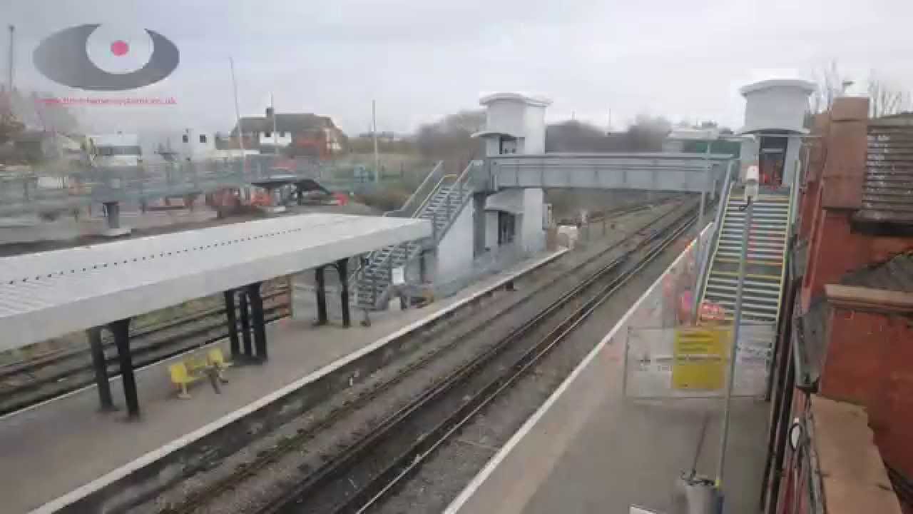 Birkenhead Train Station rail timelapse YouTube