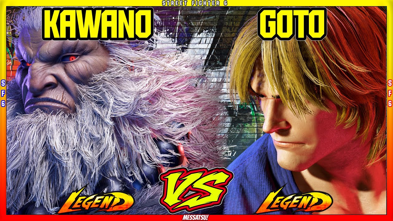 SF6 Kawano (Akuma) VS Goto (Ken)💥Messatsu💥