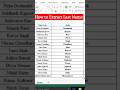 How to Extract Last Name in Excel | Easy Formula & Shortcut
