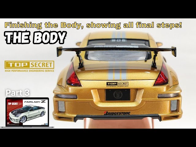 Building the Tamiya Nissan 350z + Rocket Bunny Assembly