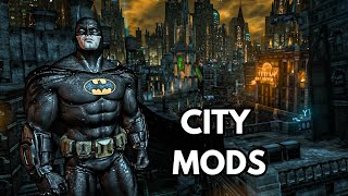 New Yellow Dark Knight Suit In Arkham City Reimagined & Faster Glide Mod Showcase