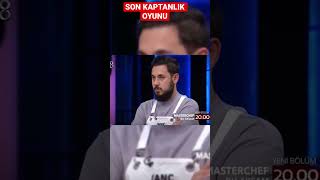 MASTERCHEFDE SON KAPTANLIK OYUNU KİM KAPTAN OLUCAK‼️ #shorts #shortvideo #trending #masterchef