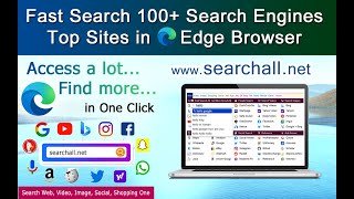 Search Google and 100 Search Engines in Edge Browser - SearchAll.net Extension screenshot 5