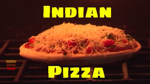 indian style street pizza - local road side pizza cart - fast food pizza in india | Best indian street food