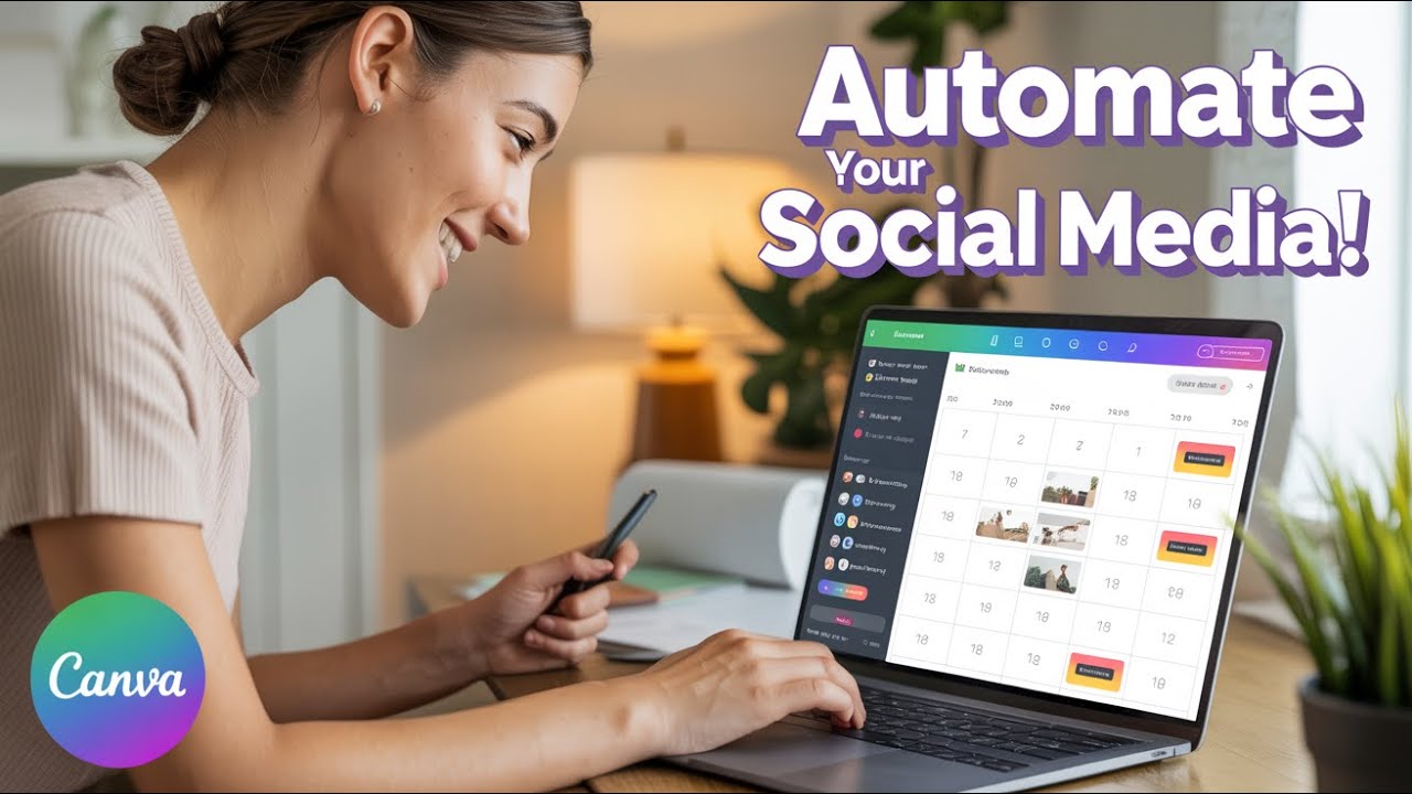 Canva Hack: How to Schedule Posts Straight from Canva - YouTube
