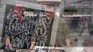 Chalk Couture How To Use "Merry Christmas & Happy New Year" Transfer Silkscreen