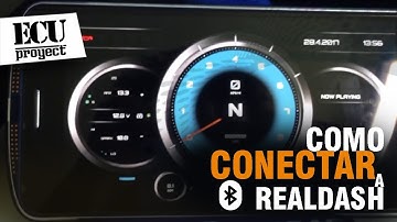 Como conectar la ProyectECU a REALDASH (ECU con Bluetooth solamente)