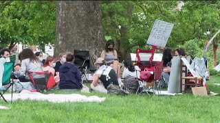 Pro-Palestine protests continue at UVA for 4th day