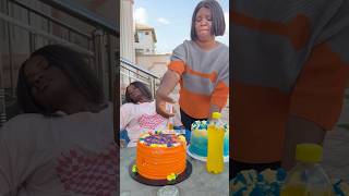 My boyfriends birthday cake #viralvideo #youtubeshorts