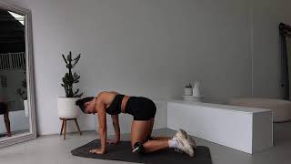 Dumbbell Donkey Kicks (Glute Movement)