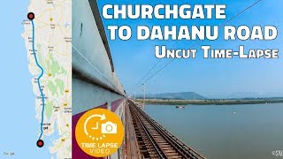 Mumbai Local Train Time-lapse Journey : Churchgate to Dahanu Road Uncut Time-lapse screenshot 5