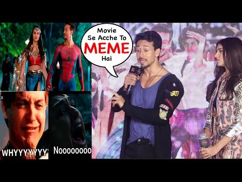 tiger-shroff,-ananya-&-tara-funny-reaction-on-student-of-the-year-2-memes