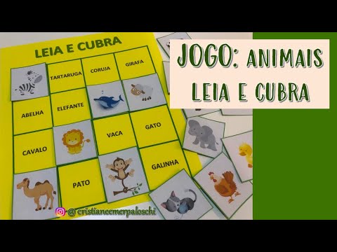 Leia e Cubra, Jogo Pedagógico