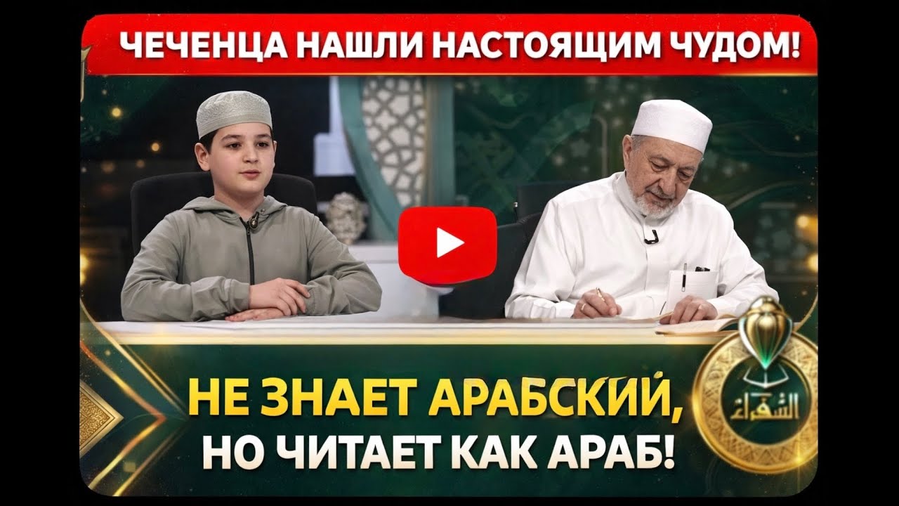❗️Чеченский мальчик поразил арабских чтецов Корана и вышел в финал международного конкурса