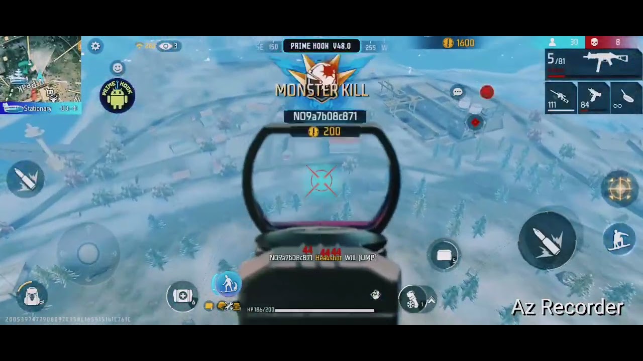 PRIME HOOK GAMEPLAY WITH FLY ADDED