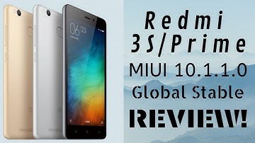 Redmi 3S/Prime - MIUI 10.1.1.0 Global Stable Rolling Out! | Camera, UI, Portrait Mode, More.