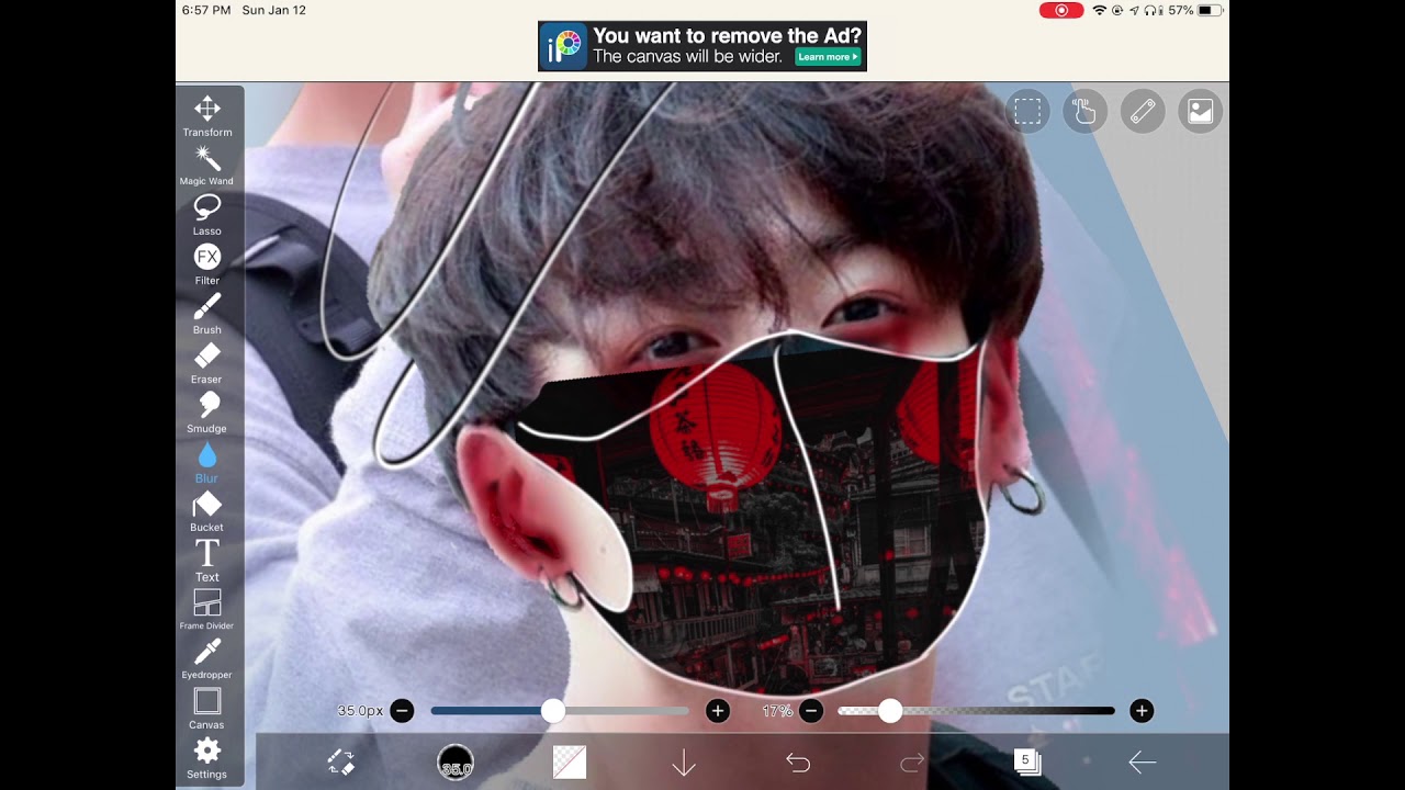 Tutorial: How to make blood n' ect (ibispaint x) | Templates and stuff Amino
