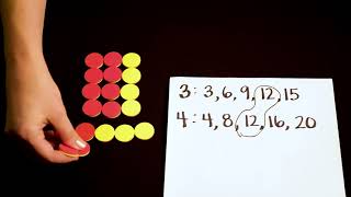 Adding Fractions with Unlike Denominators:  2/3 + 1/4