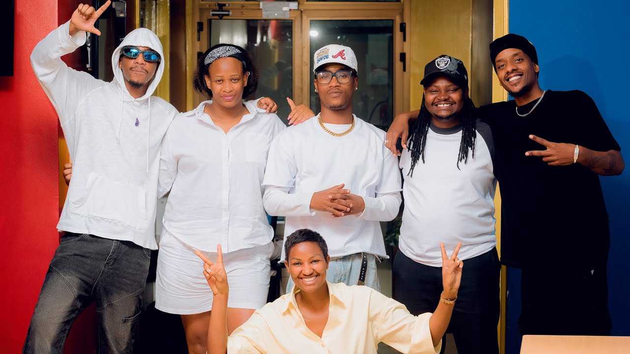 Mbega abasore beza bazi kuganira😍Twakiriye Kenny K Shot,Bruce The First na Logan Joe kuri Kiss FM🔥