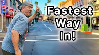 How to get into Hollywood Studios in record time at Walt Disney World in 2025!
