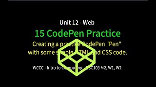 15 CodePen Practice