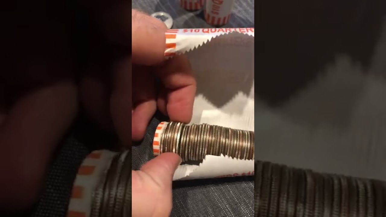 1st Silver Quarter Found Coin Roll Hunting From A Bank 1964 D Coincollecting Silverquarter