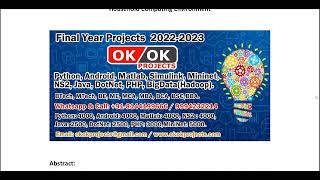 A Collaborative Task Offloading Framework for Smart TV Applications in a Household Computing Environ