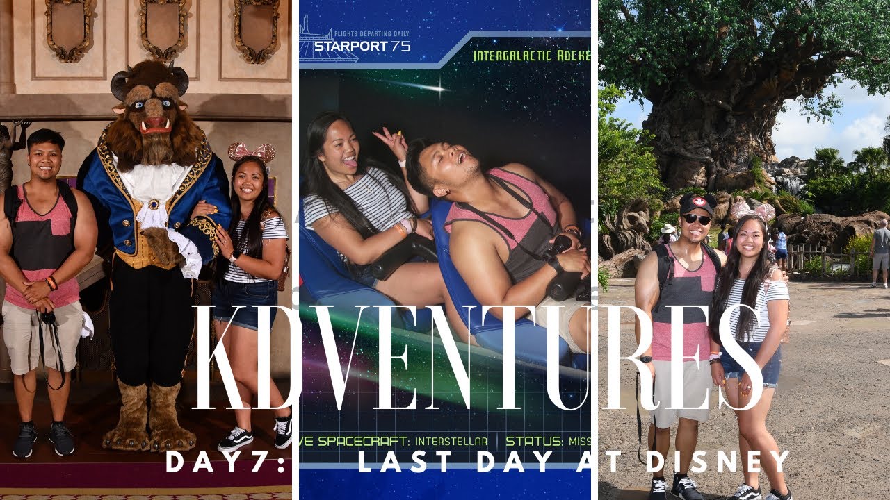 KDVENTURES: LAST DAY AT DISNEY + TRAVEL VLOG (DISNEY WORLD DAY 7)