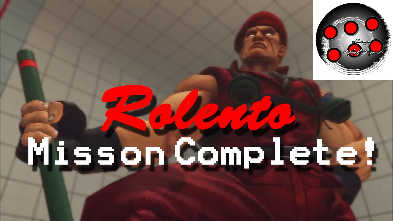 【USF4】[Rolento] Mission Complete！ ( vs Guy ② )_HD720 - YouTube