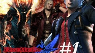 DMC: Devil May Cry 4 Walkthrough Mission 1 [Part 1] HD