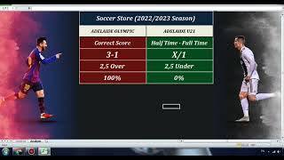Soccer Store Correct Score  - Ht - Ft Analysis 100% screenshot 4