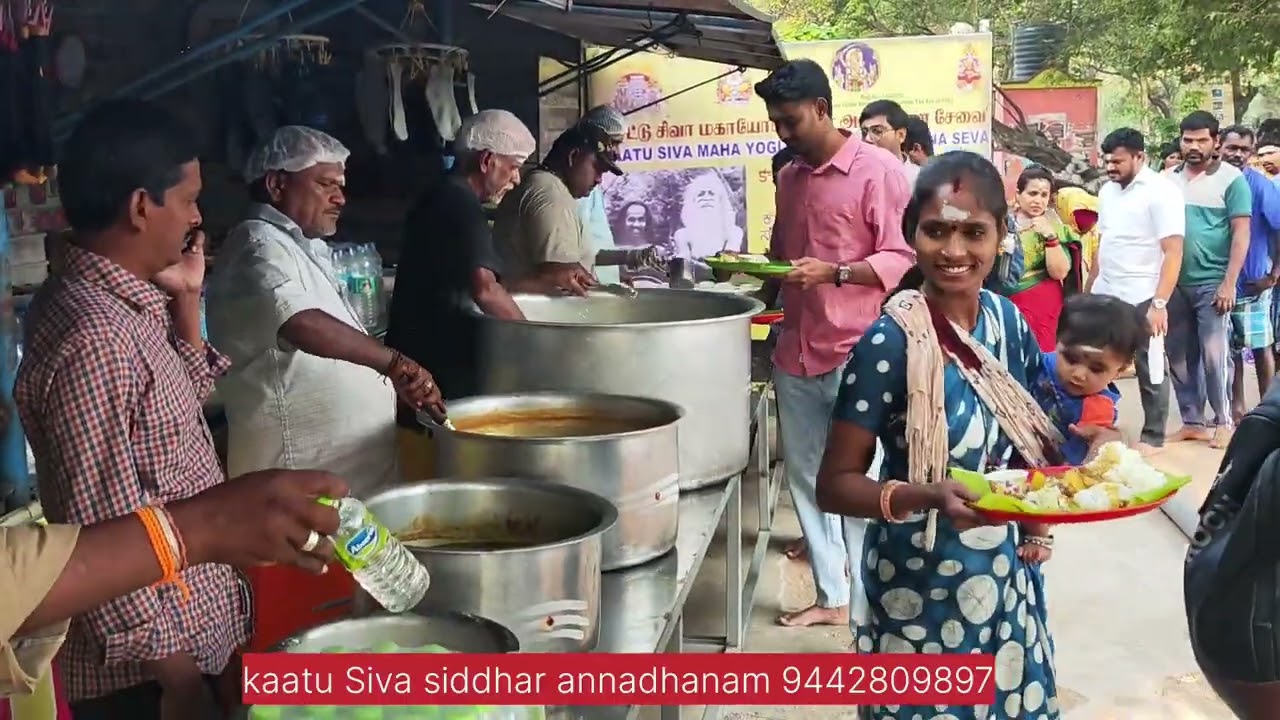 Mar 1/2026)Tiruvannamalai சாதுக்கள் மற்றும் கிரிவலம்  வரும் பக்தர்களுக்கு அன்னதானம்