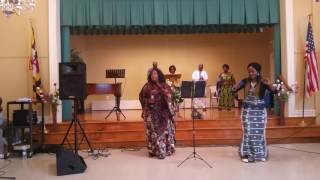 Video thumbnail of "You are the Lord, That's Your Name - Groupe Psaumes 150 | MFCI Church Culte du 04 Décembre 2016"