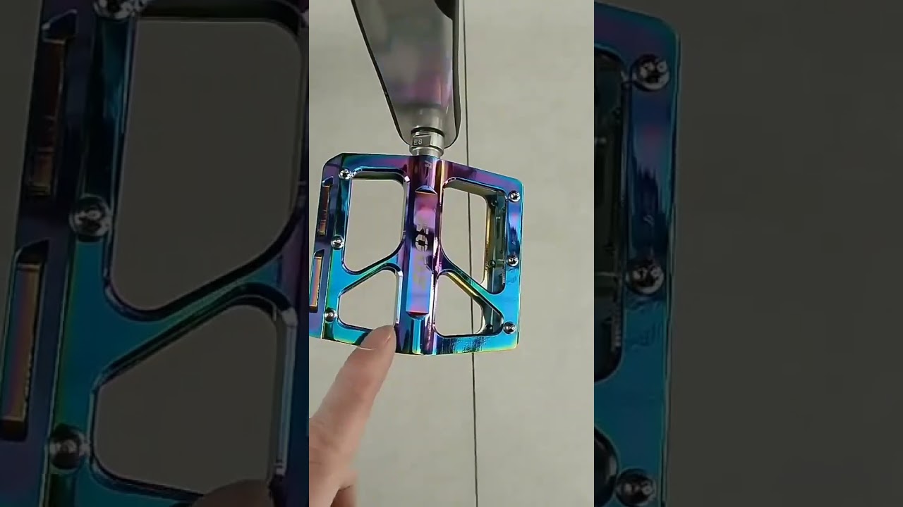 Ultra-Light CNC Machined Aluminum Bike Pedals – High-Strength #lunje provid OEM services for you