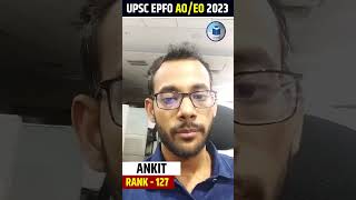 UPSC EPFO AO EO Rank 127 Ankit Kumar | UPSC EPFO Rank 127 Ankit Kumar | Civilstap Govt #civilstap