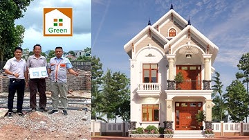 Nhà Đẹp  Green Kiểm Tra Tiến Độ Thi Công Nhà Biệt Thự Đẹp tại Hải Hà - Quảng Ninh