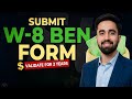 How to Fill W-8 BEN Tax Form on Adobe Stock (Urdu/Hindi) – Full Step-by-Step Guide 2026