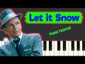 Let It Snow - Jazz Piano Tutorial (with comp example)
