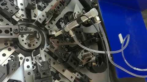 CNC8322 wire diameter 0.2-2.5mm, 3 axis CNC spring forming machine