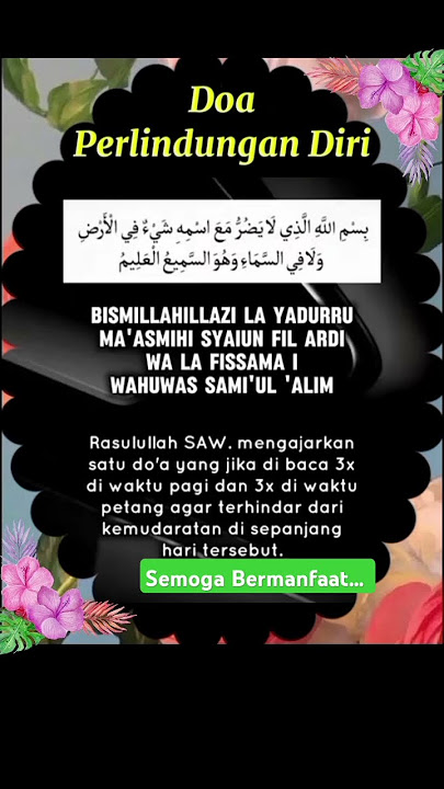 Doa perlindungan diri, #doa #perlindungan #shorts