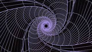 Spiral tunnel animation background no copyright footage
